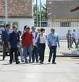 A Comissão Nacional da Verdade visita à antiga unidade da Polícia do Exército na Vila Militar de Deodoro, zona oeste da capital fluminense  Foto: Tomaz Silva / Agência Brasil