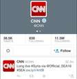 Hackers postaram mensagem no Twitter da 'CNN'  Foto: Twitter
