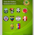 <p>Fazem parte do Guia de Clubes da Conmebol os times que disputarão a elite das nove confederações membros da entidade</p>  Foto: Reprodução