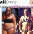Jovem adotou dieta saudável, começou a correr e dançar para emagrecer  Foto: Reprodução