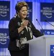 <p>A presidente Dilma Rousseff participou pela primeira vez do F&oacute;rum Econ&ocirc;mico Mundial com um discurso em que ressaltou o crescimento da classe m&eacute;dia no Brasil</p>  Foto: AP
