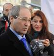 <p>O vice-chanceler da S&iacute;ria, Faisal Mekdad, em Genebra</p>  Foto:  Stringer / Reuters