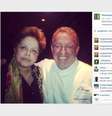 Dilma jantou no Eleven, e uma foto da presidente com o chef do restaurante foi publicada no Instagram  Foto: Instagram / Reprodução