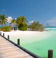 1 - Bahamas  Com um mar cristalino de águas azuis turquesa e praias de areia branca perolada, as ilhas das Bahamas são um dos principais destinos turísticos mundiais  Foto: Shutterstock