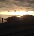 <p>É possível ter tranquilidade nos trens para fotografar belas paisagens de Sochi</p>  Foto: Anderson Regio / Terra