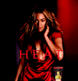 <p>Imagem de divulgação do novo perfume de Beyoncé lançado no Brasil</p>  Foto: Divulgação
