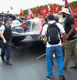 <p>Marcha do MST em Brasília terminou em confltio entre sem-terra e policiais</p>  Foto: Fabio Rodrigues Pozzebom / Agência Brasil