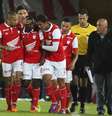 Jogadores do Santa Fe comemoram gol em vitória que colocou o time na liderança do grupo na Libertadores  Foto: Reuters