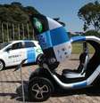 A prefeitura de Curitiba contará com cinco veículos do modelo Zoe, três Kangoo e dois Twizy.  Foto: Jaelson Lucas/SMCS / Divulgação