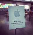 Inauguração da primeira Apple Store no Brasil atrai multidão no Rio de Janeiro  Foto: Instagram/Twitter / Reprodução
