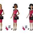 <p>Boneca disponível como loira, negra e morena</p>  Foto: Reprodução