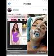<p>Génesis Carmona foi atingida na cabeça e levada imediatamente ao hospital </p>  Foto: Twitter