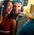 <p>Levar o parceiro para a agitação também foi considerado para 47% das mulheres e 27% dos homens, que não se importariam de dividir a comemoração da data</p>  Foto: Getty Images 