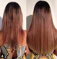 O Great Lenghts utiliza o polímero de queratina e, por isso, deixa um efeito bem natural   Foto: Pierre Louis Coiffeur / Divulgação