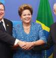 <p>A UE &eacute; o destino principal das exporta&ccedil;&otilde;es e importa&ccedil;&otilde;es do Brasil</p>  Foto: AP