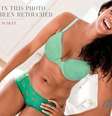 <p>Grife Aerie avisa que a foto não teve correções de photoshop</p>  Foto: Reprodução