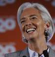 A diretora do FMI respondeu à solicitação da Ucrânia em comunicado. Uma equipe avaliará a situação de Kiev. Na foto, Lagarde durante Conferência em 23 de fevereiro  Foto: Reuters