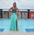 A atriz e apresentadora Andressa Suita aproveitou a tarde de sol em Salvador nesta sexta-feira para curtir uma Pool Party no Hotel Itaipava  Foto: AgNews