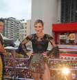 Claudia Leitte, uma das principais atrações da folia soteropolitana, dançou e esquentou a noite ao comandar a festa do Trio Largadinho no cicuito Barra Ondina em Salvador, neste sábado (1)  Foto: Wallace Barbosa e Vinicius Eduardo / AgNews