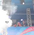 <p>Incêndio causou bastante fumaça</p>  Foto: Derrick Abreu / AgNews