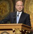 O Secretário de Relações Exteriores britânico, William Hague, disse neste sábado que a ação russa é um "potencial grave ameaça" à soberania da Ucrânia  Foto: Reuters