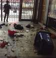 Ataque "terrorista" a uma estação de trem da cidade de Kunming, sudoeste do país, que deixou 29 mortos e dezenas de feridos neste sábado, 1 de março  Foto: AP
