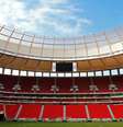 <p>Est&aacute;dio Nacional Man&eacute; Garrincha, em Bras&iacute;lia, &eacute; citado como refer&ecirc;ncia pelo sindicato das operadoras</p>  Foto: Paulinho Menezes/Portal da Copa / Divulgação