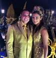 Com a noiva, Ronaldo posta foto na concentração do desfile da Gaviões  Foto: Instagram / Reprodução