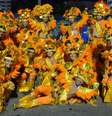 <p>Desfile do grupo de acesso deste ano no Rio de Janeiro</p>  Foto: Marcelo Moreira / Futura Press