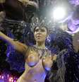 <p>Musa da escola de samba Grande Rio</p>  Foto: Gabriela Biló / Futura Press