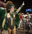 <p>Claudia Raia foi nomeada como madrinha da Beija-Flor</p>  Foto: Fernando Cazaes / AgNews