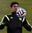 <p>Diego Costa fará sua estreia pela Espanha contra a Itália</p>  Foto: Reuters