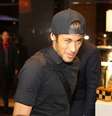 <p>Neymar se apresenta calado à Seleção Brasileira</p>  Foto: Mowa Press / Divulgação