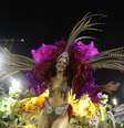 <p>Apresentadora mostoru sua boa forma com fantasia ousada na avenida</p>  Foto: Gabriela Bilo / Futura Press