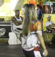 <p>Torcidas Independente e Jovem - de Santos e São Paulo - se encontraram no sambódromo paulistano nesta segunda-feira</p>  Foto: Ricardo Matsukawa / Terra