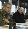 Putin assistiu nessa segunda-feira à fase final dos exercícios militares no polígono de Kirilovski, na região de Leningrado  Foto: Reuters