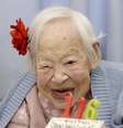 Aos 116 anos, a mulher mais velha do mundo adora comer sashimi e atribui longevidade ao estilo de vida   Foto: Reuters