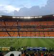 Soccer City está vazio a menos de uma hora de partida  Foto: Fábio de Mello Castanho / Terra