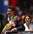 <p>Presidente venezuelano, Nicolás Maduro, durante desfile militar que marcou um ano da morte de Hugo Chávez, em 05 de março</p>  Foto: Reuters