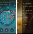 Visual do novo aplicativo de rádio online da Samsung  Foto: Reprodução