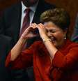 <p>Dilma participa de encontro para refletir sobre os desafios que a América Latina deve enfrentar para avançar</p>  Foto: Alan Morici / Terra