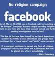 Trote proíbe posts sobre religião no Facebook, assinado falsamente por Mark Zuckerberg  Foto: Reprodução