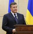 <p>O presidente ucraniano deposto Viktor Yanukovich participa de uma coletiva de imprensa em Rostov-na-Donu, em 11 de março</p>  Foto: Maxim Shemetov / Reuters