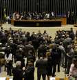 Deputados aprovam comissão da Petrobras  Foto: Valter Campanato / Agência Brasil