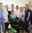 <p>La&iacute;s Souza est&aacute; em recupera&ccedil;&atilde;o no Jackson Memorial Hospital, em Miami</p>  Foto: Jackson Memorial Hospital / Divulgação