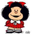 Mafalda, de Quino  Foto: Divulgação