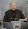 <p> Oleksandr Turchynov convocou para a próxima segunda-feira uma reunião extraordinária para discutir a autorização de um financiamento de emergência para o Ministério da Defesa ucraniano</p>  Foto: AP