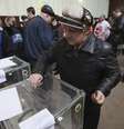 <p>Pesquisas de boca de urna indicam que mais de 90% da população aprovou a anexação da região à Rússia</p>  Foto: AP