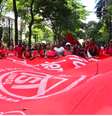 <p>Sem-teto fizeram protesto na quinta-feira no centro de São Paulo</p>  Foto: Alan Morici / Terra