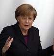 Merkel anunciou nesta quinta-feira o aumento da lista de sanções a pessoas pró-Moscou  Foto: Reuters